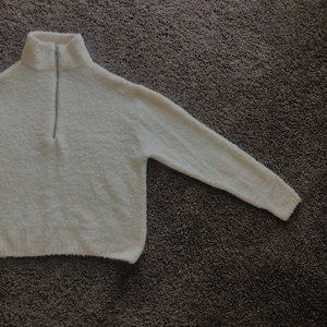 Super soft sweater with zipper